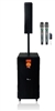 IDOLmain IPS-DJ11 Array Portable Rechargeable Bluetooth Karaoke Tower Speaker With Dual Wireless Microphones